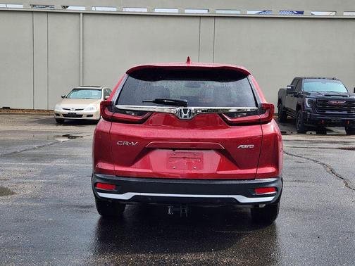 Radiant Red Metallic 2021 Honda CR-V AWD EX