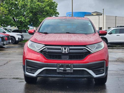 Radiant Red Metallic 2021 Honda CR-V AWD EX