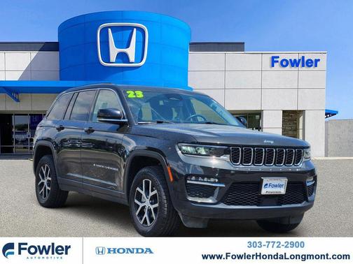 Rocky Mountain Pearlcoat 2023 Jeep Grand Cherokee Limited