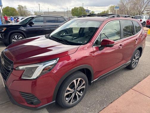 Crimson Red Pearl 2022 Subaru Forester Limited