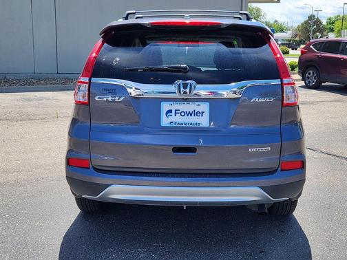 Gray 2015 Honda CR-V Touring