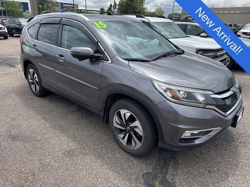 Gray 2015 Honda CR-V Touring