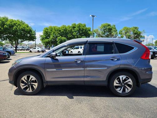 Gray 2015 Honda CR-V Touring