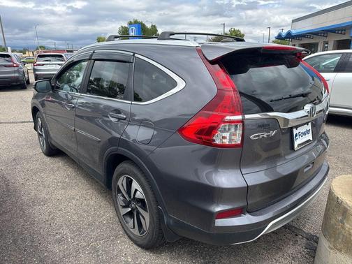 Gray 2015 Honda CR-V Touring
