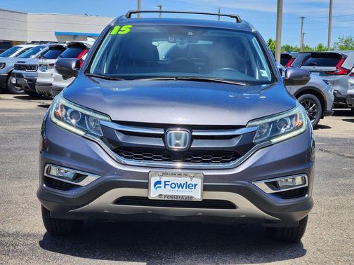 Gray 2015 Honda CR-V Touring