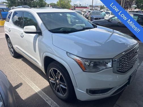 White Frost Tricoat 2019 GMC Acadia Denali