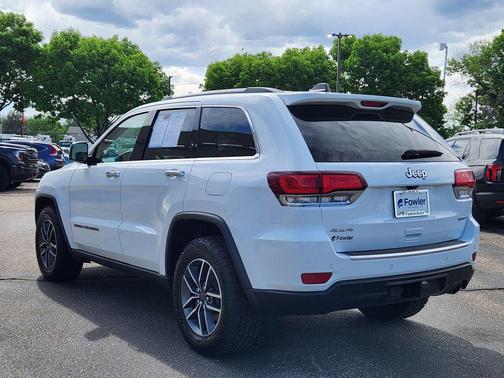 Bright White Clearcoat 2021 Jeep Grand Cherokee Limited