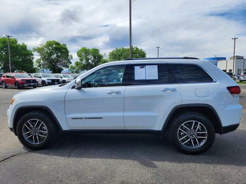 Bright White Clearcoat 2021 Jeep Grand Cherokee Limited