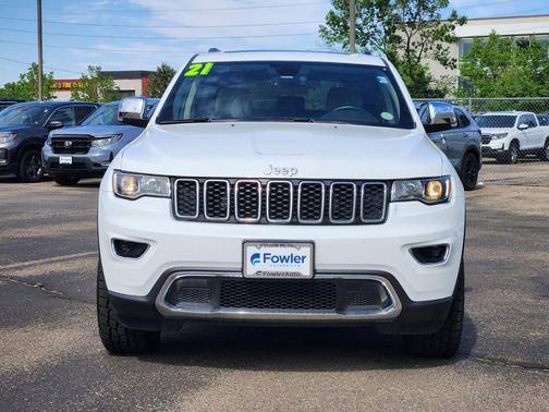 Bright White Clearcoat 2021 Jeep Grand Cherokee Limited