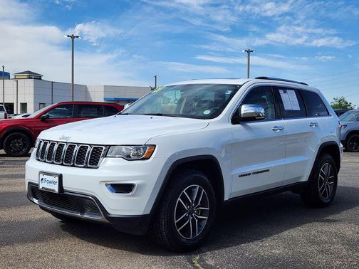 Bright White Clearcoat 2021 Jeep Grand Cherokee Limited
