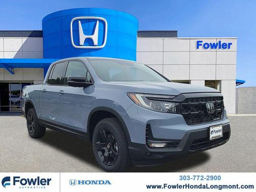 Sonic Gray Pearl 2026 Honda Ridgeline Black