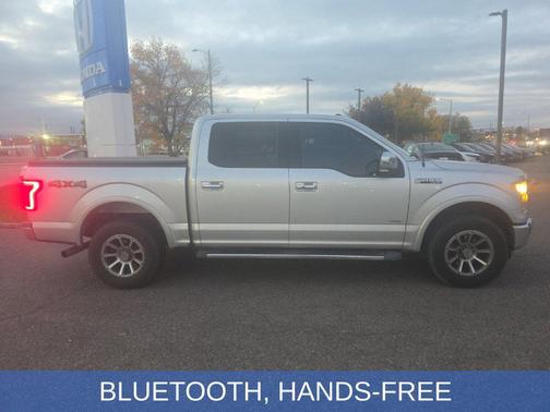 Ingot Silver Metallic 2017 Ford F-150 Lariat