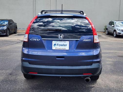 Blue 2014 Honda CR-V EX-L