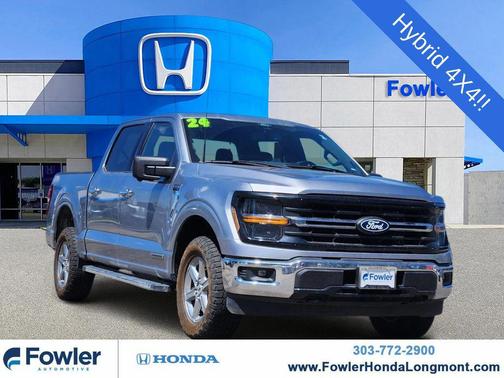 ICONIC SILVER METALLIC 2024 Ford F-150 XLT