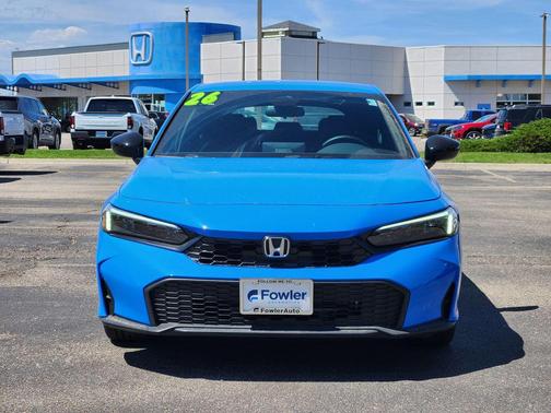 Blue Lagoon Pearl 2025 Honda Civic Sport