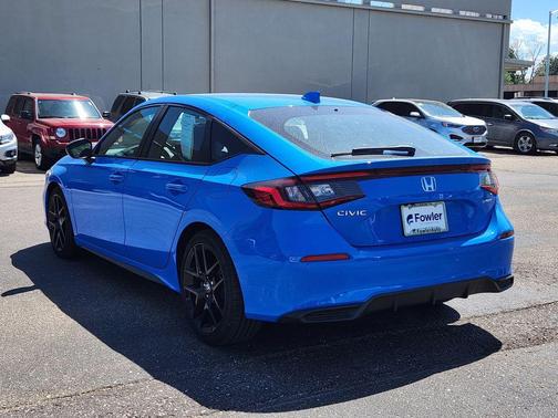 Blue Lagoon Pearl 2025 Honda Civic Sport