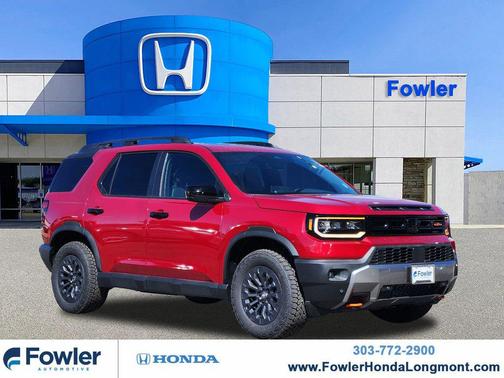 Radiant Red Metallic II 2026 Honda Passport AWD TrailSport
