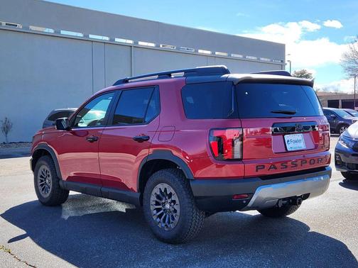 Radiant Red Metallic II 2026 Honda Passport AWD TrailSport