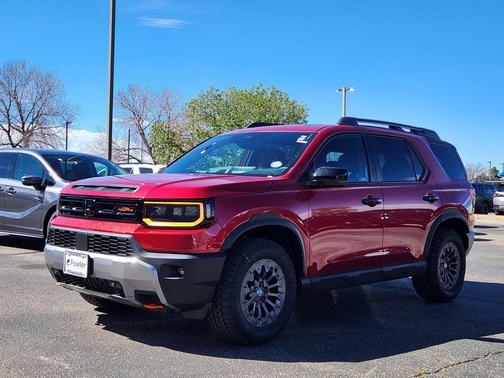 Radiant Red Metallic II 2026 Honda Passport AWD TrailSport