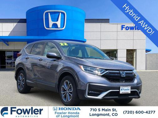 Modern Steel 2022 Honda CR-V Hybrid EX-L