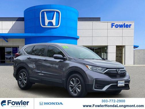 Gray 2022 Honda CR-V AWD EX-L