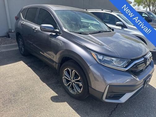 Gray 2022 Honda CR-V AWD EX-L