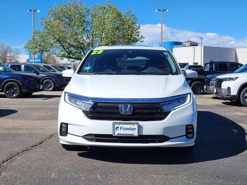 Platinum White Pearl 2023 Honda Odyssey Elite