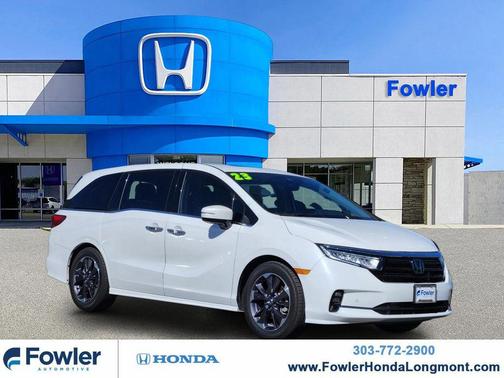 Platinum White Pearl 2023 Honda Odyssey Elite