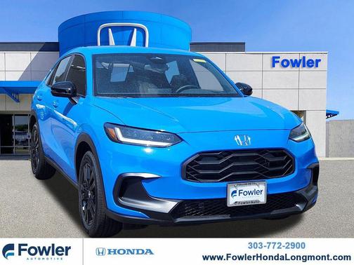 Boost Blue Pearl 2026 Honda HR-V AWD Sport