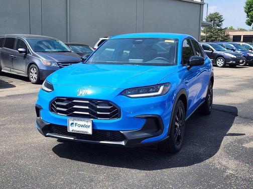 Boost Blue Pearl 2026 Honda HR-V AWD Sport