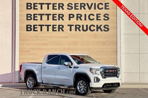 Summit White 2020 GMC Sierra 1500 SLT