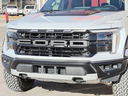 Space White Metallic 2025 Ford F-150 Raptor