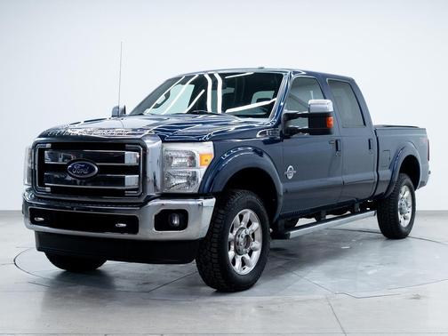 Dark Blue Pearl Metallic 2011 Ford F-350 Lariat