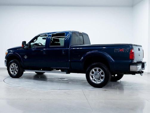 Dark Blue Pearl Metallic 2011 Ford F-350 Lariat
