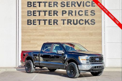 Agate Black 2021 Ford F-150 XLT