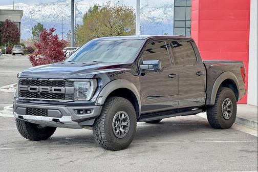 Antimatter Blue Metallic 2022 Ford F-150 Raptor