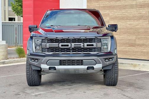Antimatter Blue Metallic 2022 Ford F-150 Raptor