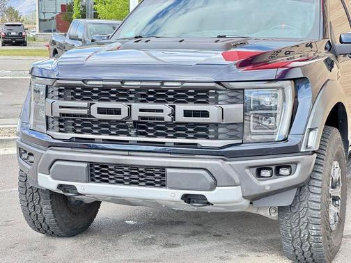 Antimatter Blue Metallic 2022 Ford F-150 Raptor