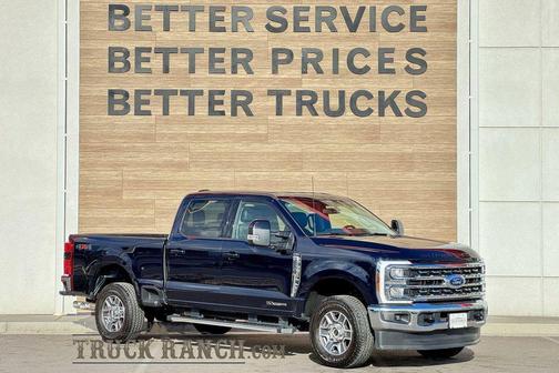 Antimatter Blue Metallic 2025 Ford F-250 Lariat