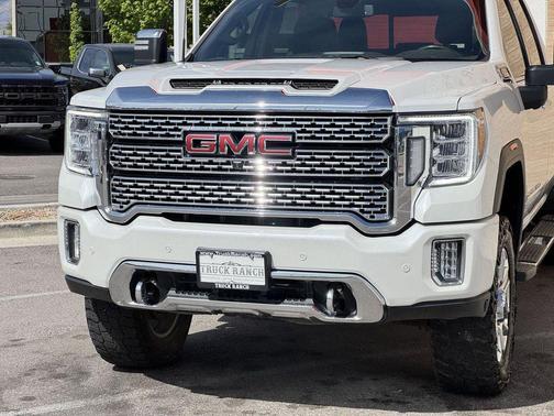 White Frost 2022 GMC Sierra 3500 Denali