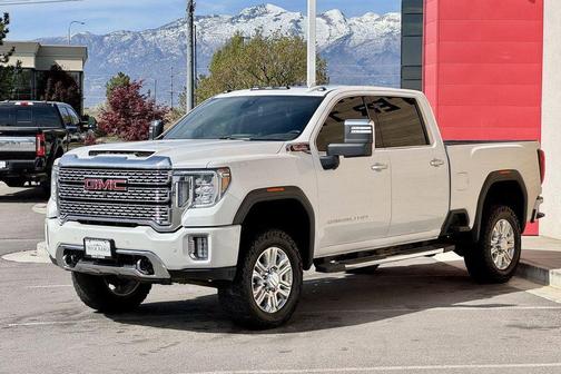 White Frost 2022 GMC Sierra 3500 Denali