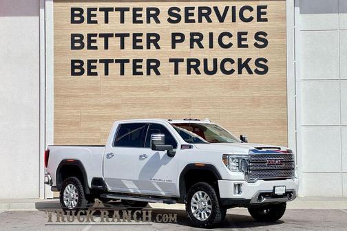 White Frost 2022 GMC Sierra 3500 Denali