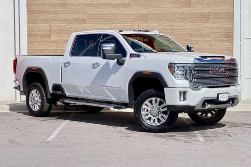 White Frost 2022 GMC Sierra 3500 Denali