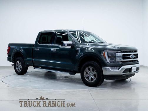 Green 2021 Ford F-150 Lariat