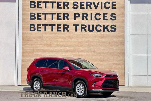Ruby Flare Pearl 2024 Toyota Grand Highlander XLE