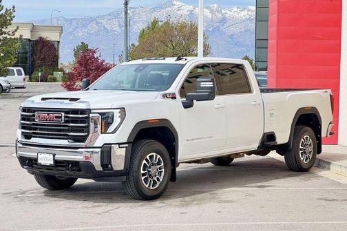 Summit White 2024 GMC Sierra 3500 SLE