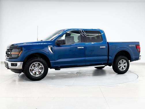 Blue 2025 Ford F-150 XLT