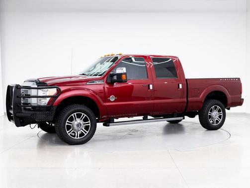 Ruby Red Metallic 2016 Ford F-350 Platinum