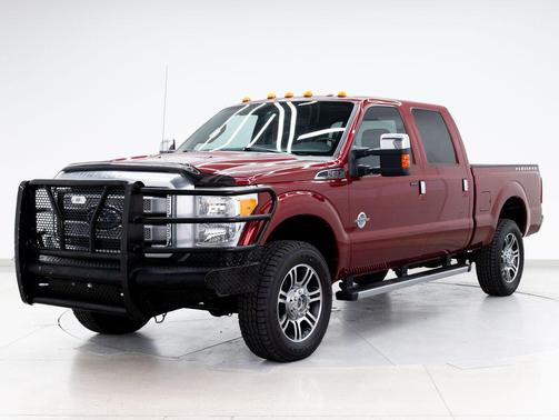 Ruby Red Metallic 2016 Ford F-350 Platinum