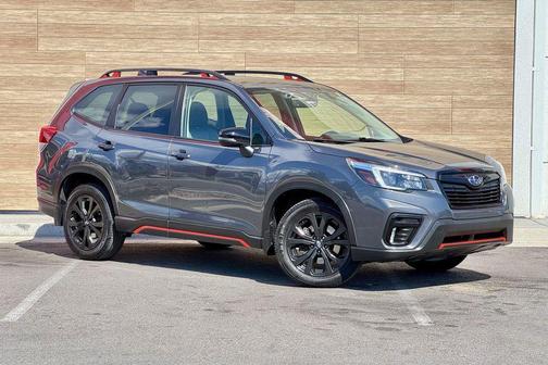 Magnetite Gray Metallic 2021 Subaru Forester Sport